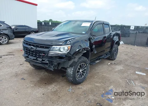 2019 Chevrolet Colorado Zr2 из США, поврежденный, VIN 1GCGTEEN5K1302629